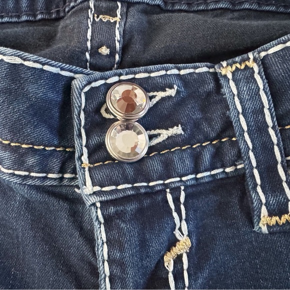 Vigoss Chelsea boot bootcut jeans women’s sz 6 10 festival boho cowgirl glam - Picture 16 of 16